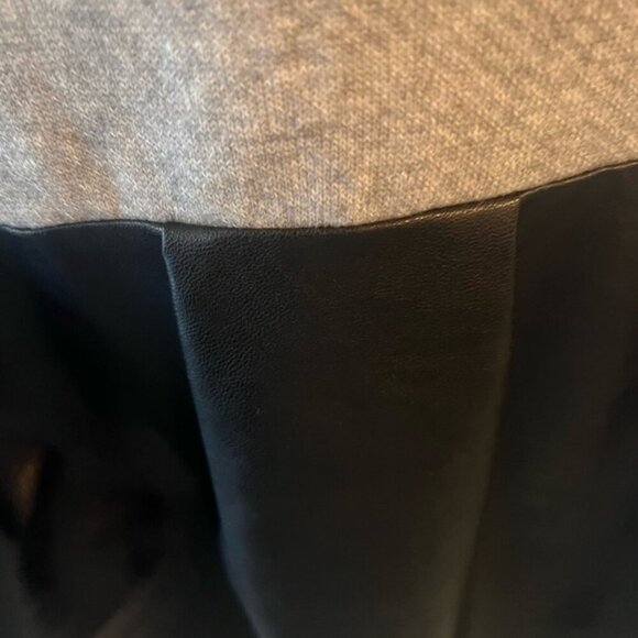 Imperial Drop Waist Sweater Dress w/ Leather Peplum – NWT – M - Picture 8 of 11